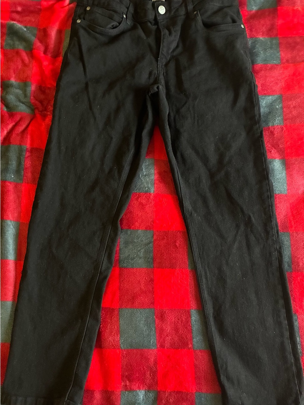 Lee Workwear Men's Black Carpenter Pants - Slim Fit